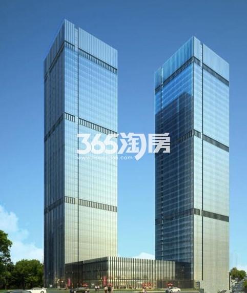 绿都港汇中心效果图