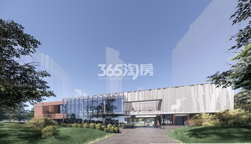 金地翡翠星辰售楼处效果图