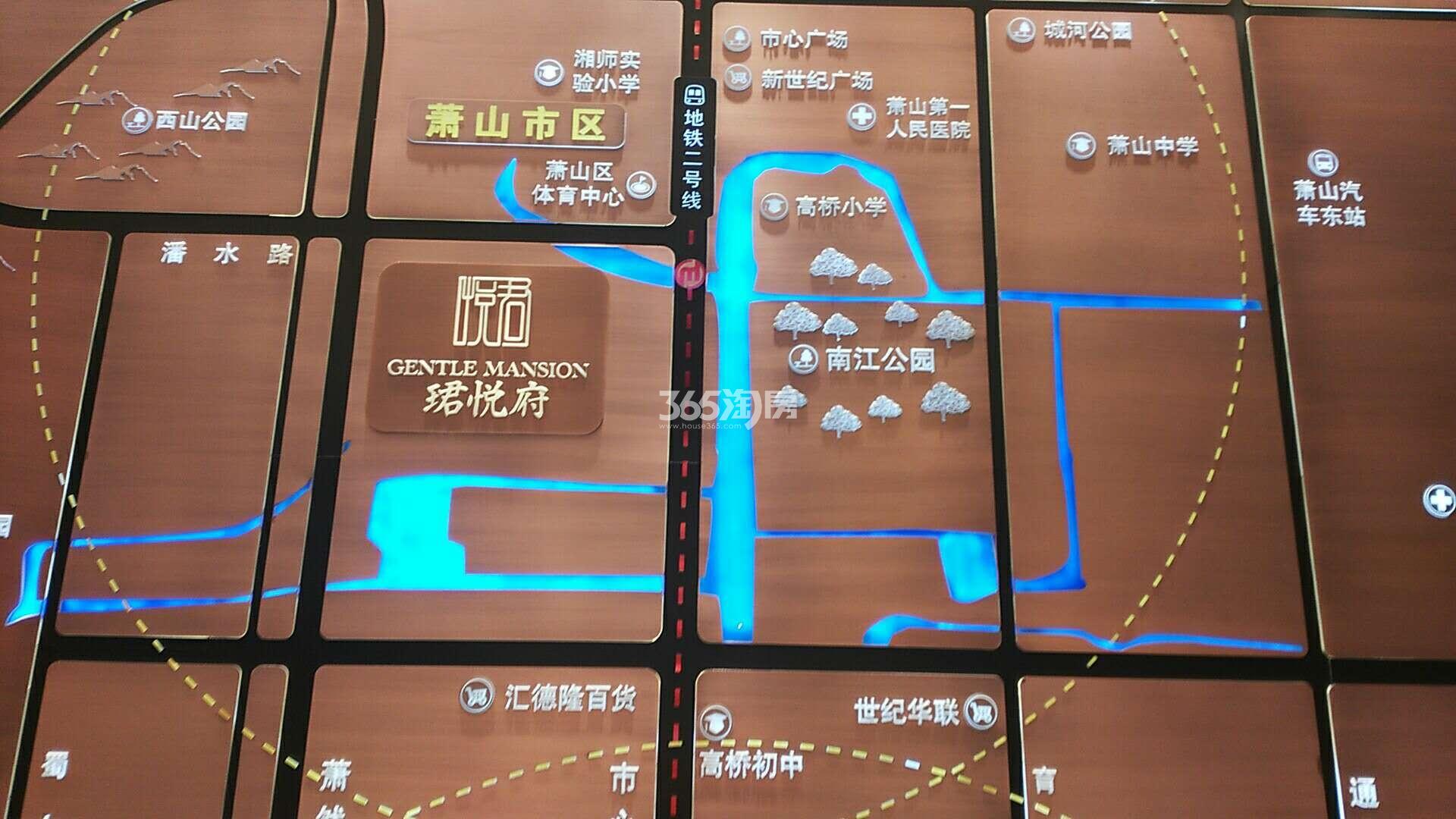 旭辉珺悦府区域沙盘实景图 2017年12月摄_杭州旭辉珺悦府_杭州新房网_365淘房