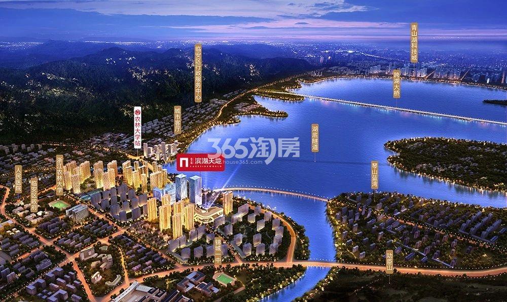 湖山壹品苑鸟瞰图