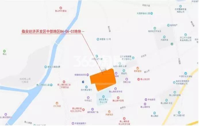 保亿青山湖科技城宅地区位图