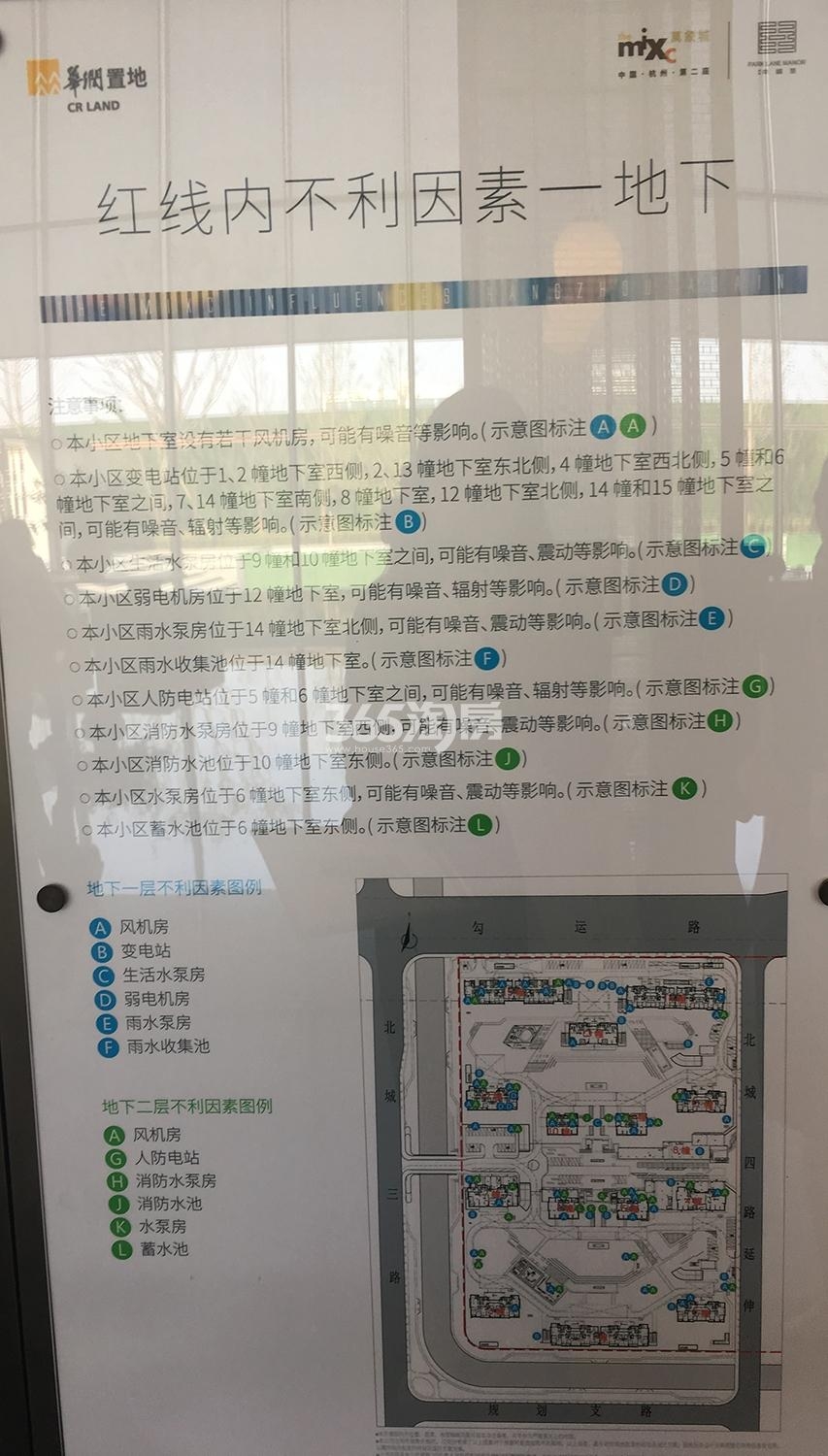 臻珹幸福里红线内不利因素---地下