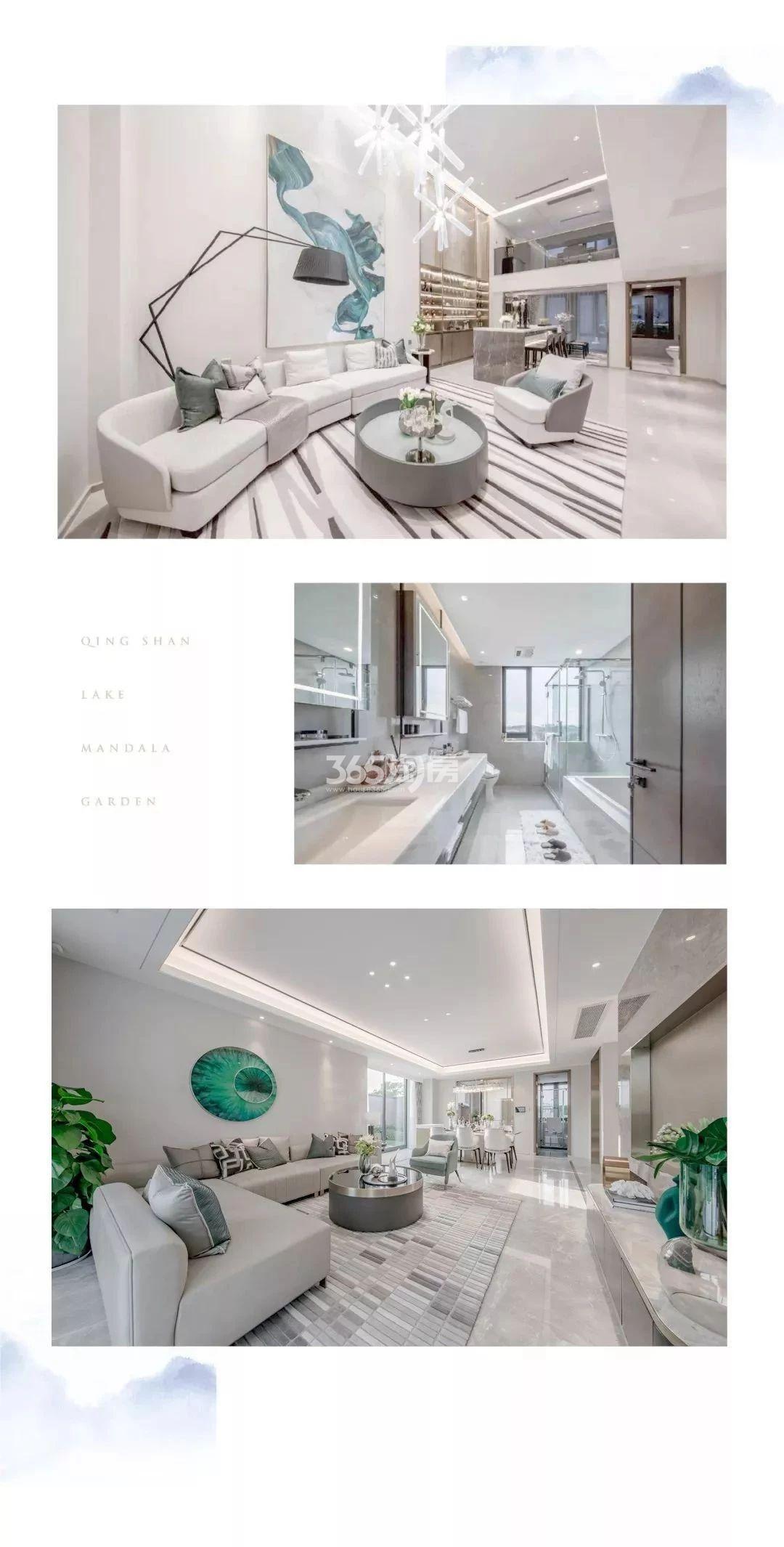 绿城曼陀花园示范区实景图（2019.11）