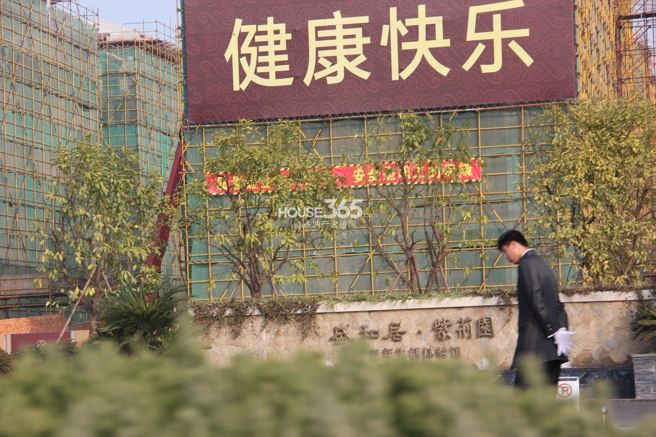 盛和居紫荆园项目现场实景图 （2013.1.23）
