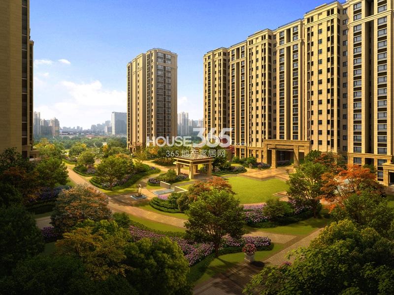 万科紫台景观效果图