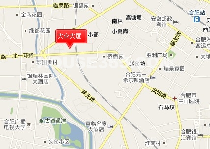 大众大厦交通图