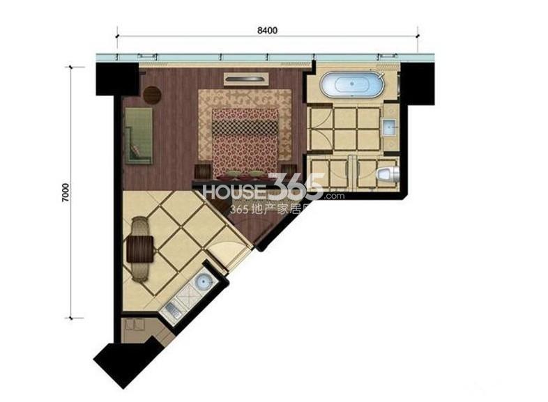 东方君悦H2户型图