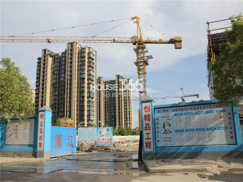 2013.7.7湖漫雅筑项目工地实景图