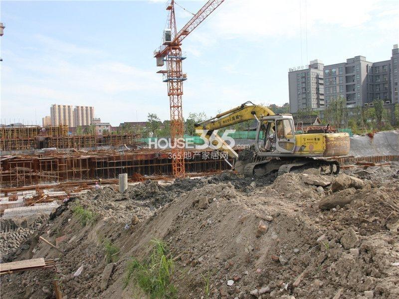 2013.7.7湖漫雅筑项目工地实景图