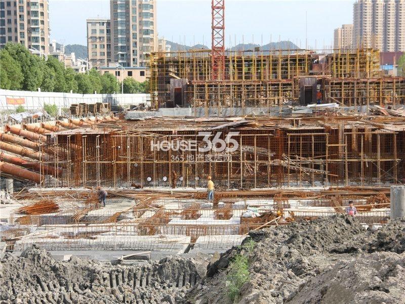 2013.7.7湖漫雅筑项目工地实景图