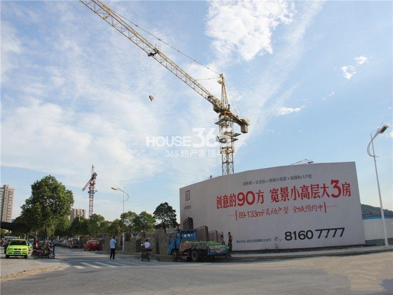 2013.7.7湖漫雅筑项目工地实景图