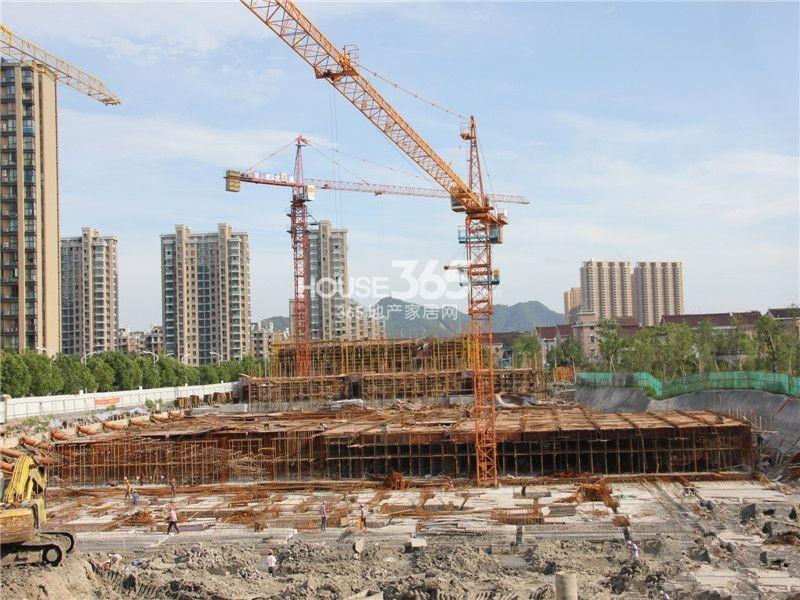 2013.7.7湖漫雅筑项目工地实景图