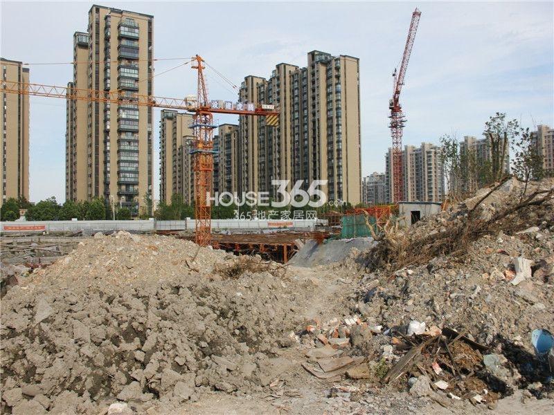 2013.7.7湖漫雅筑项目工地实景图