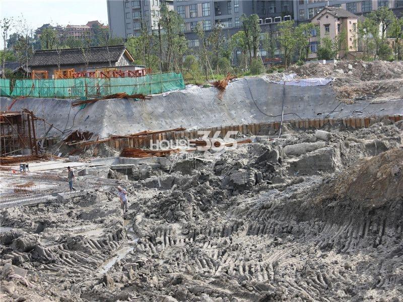 2013.7.7湖漫雅筑项目工地实景图