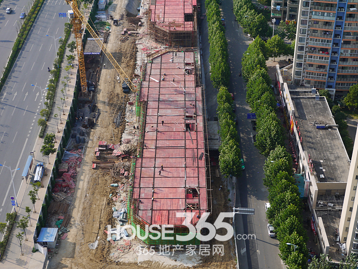 汇银广场工程进度