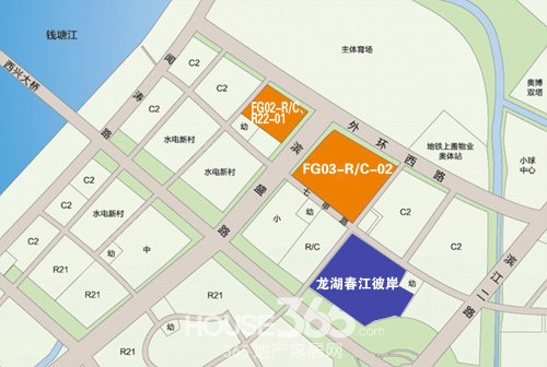 旭辉奥体地块（33号地块）区位图