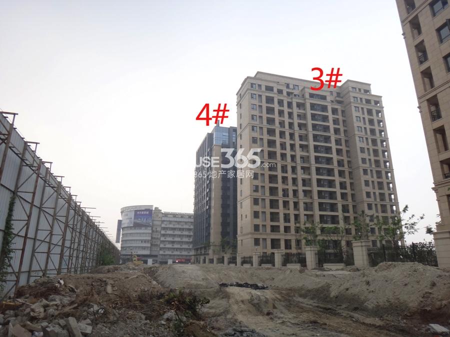 恒祺克拉公馆3、4号楼实景图 2013.9.11摄