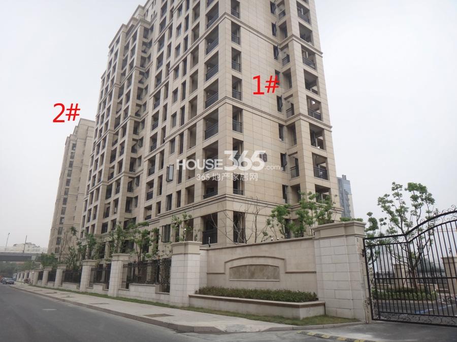 恒祺克拉公馆1、2号楼实景图 2013.9.11摄 