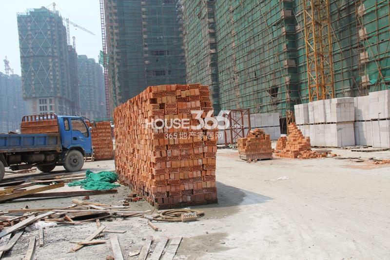 中和北宸府工程进度（2013.9）