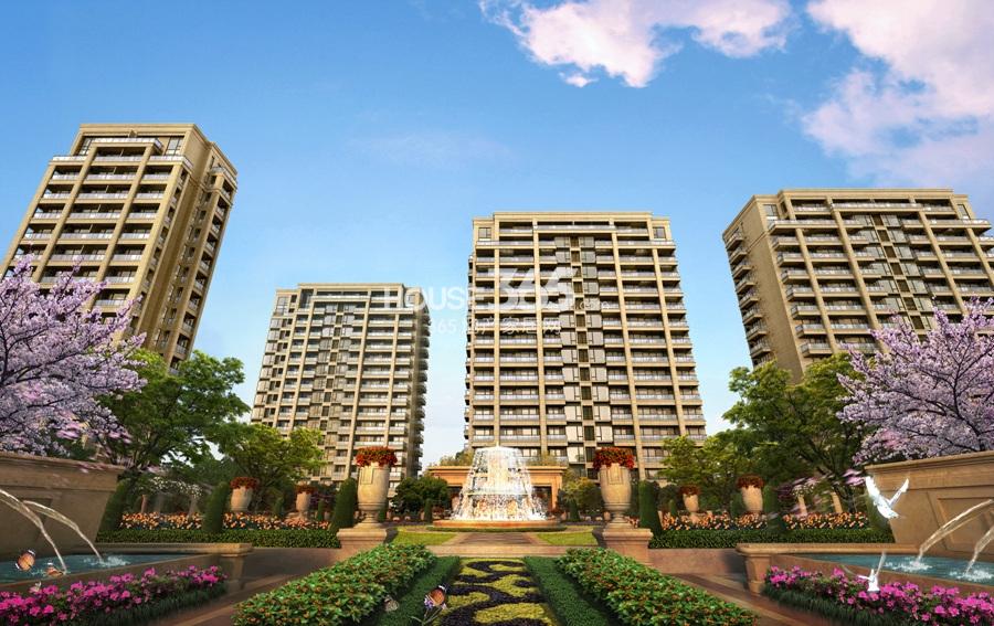 中国铁建国际花园效果图