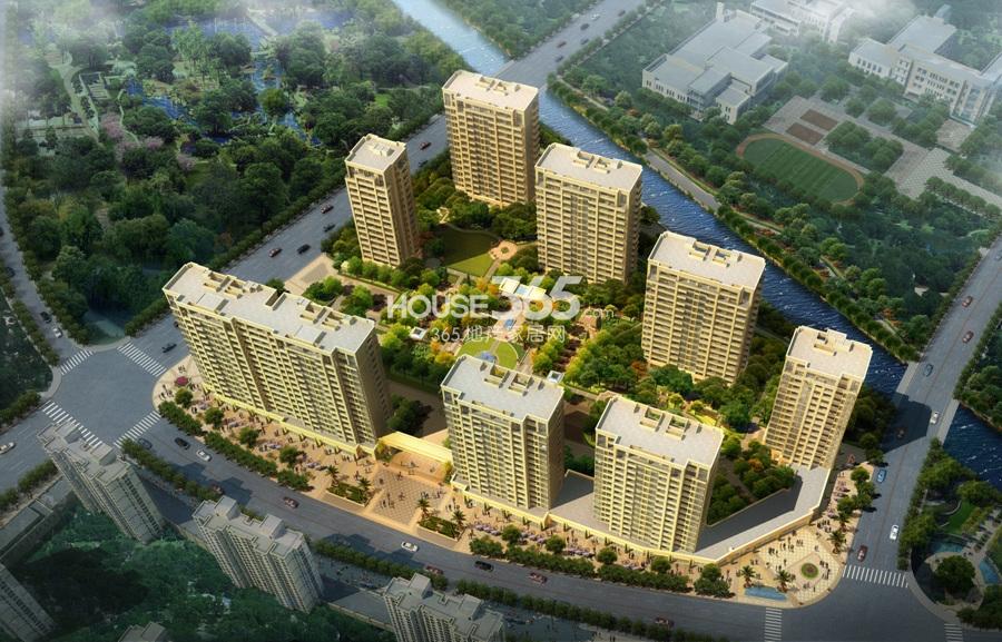 中国铁建国际花园效果图