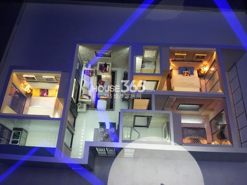 世茂之西湖140方样板房模型