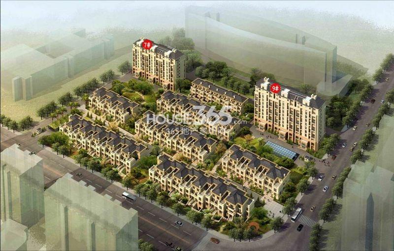 富汇豪庭鸟瞰图