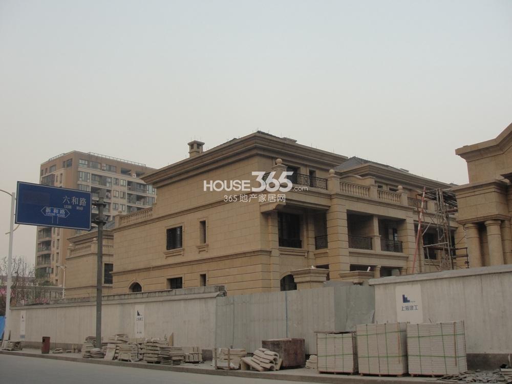 2013.11.7富汇豪庭实景图--联排特写