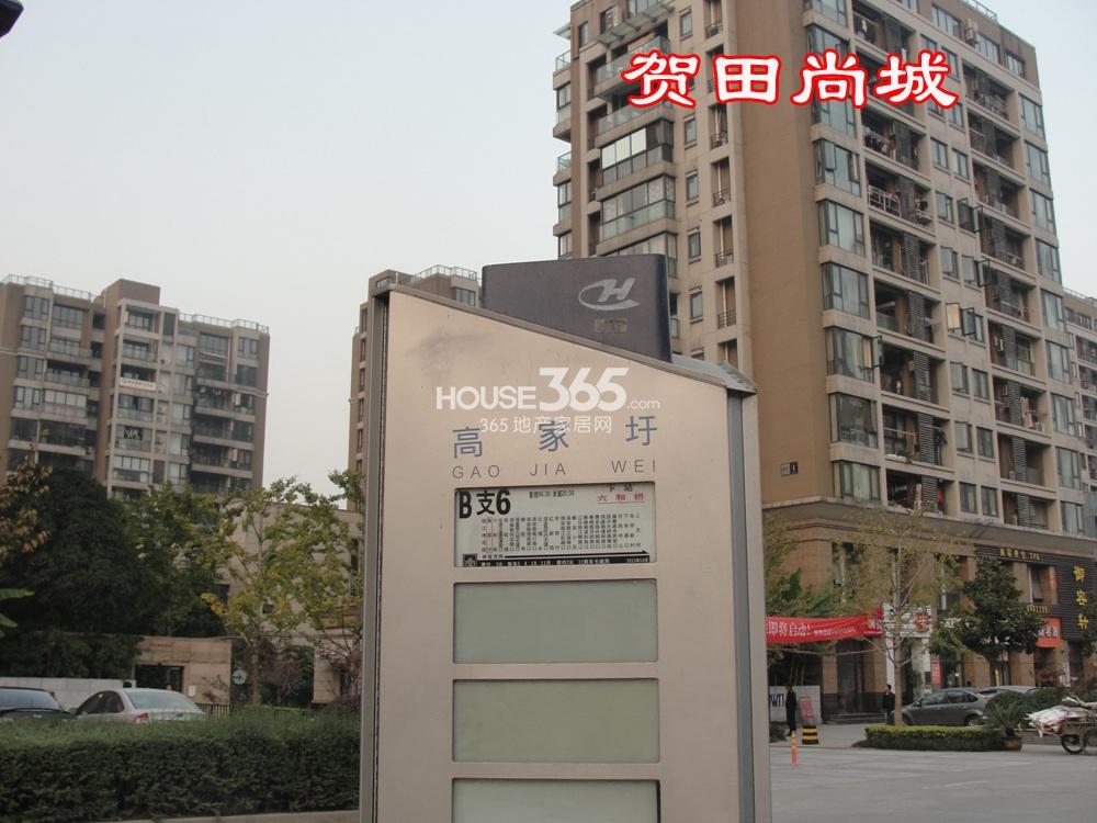 贺田尚城周边公交站点--高架圩站