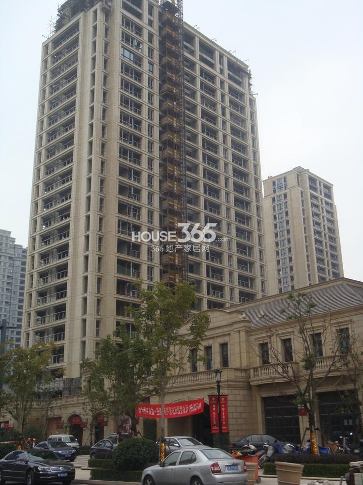 2013.11.13绿城明月江南实景图--西区的裙楼