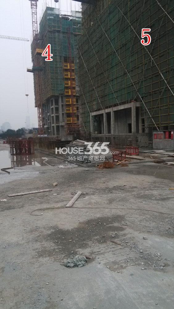 2013.11.13玲珑府项目工地实景图--4、5号楼