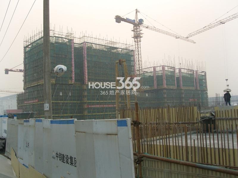 保亿风景晨园工程进度（2013.11）