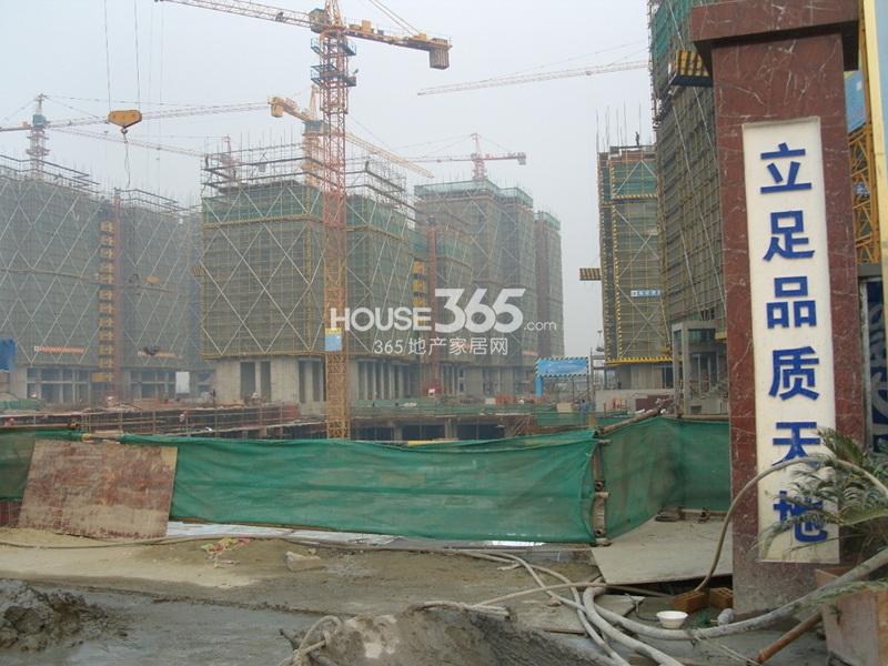 保亿风景晨园工程进度（2013.11）