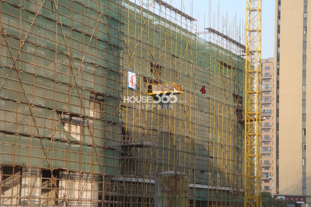 2013年12月中旬湖漫雅筑项目实景--4号楼