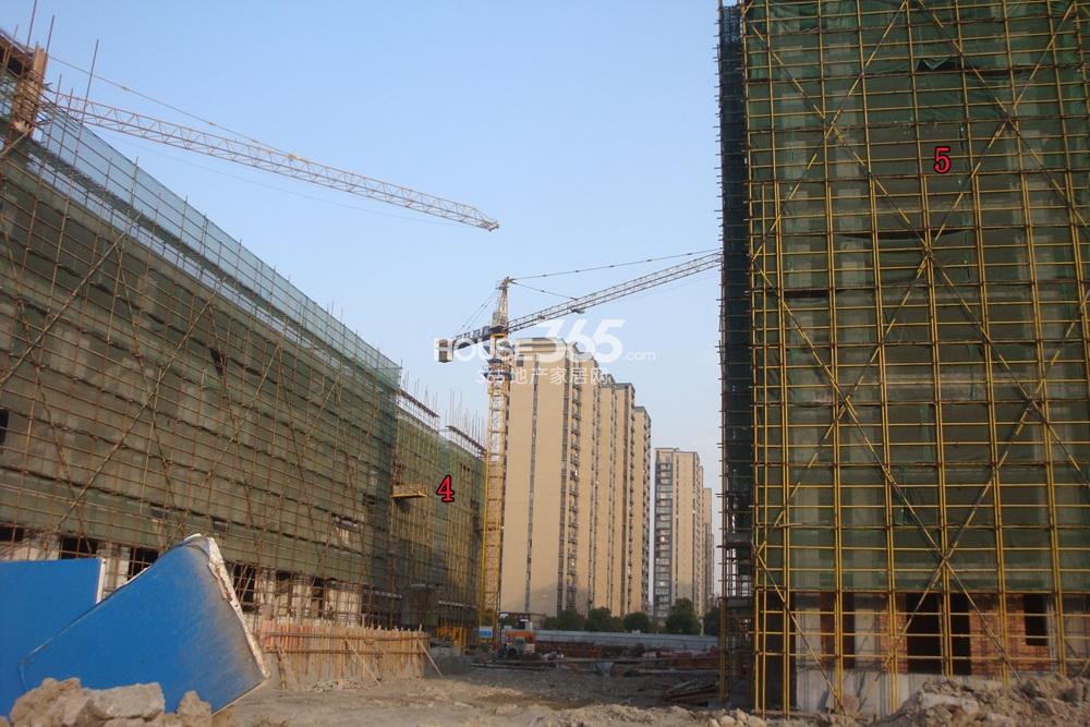 2013年12月中旬湖漫雅筑项目实景--4、5号楼