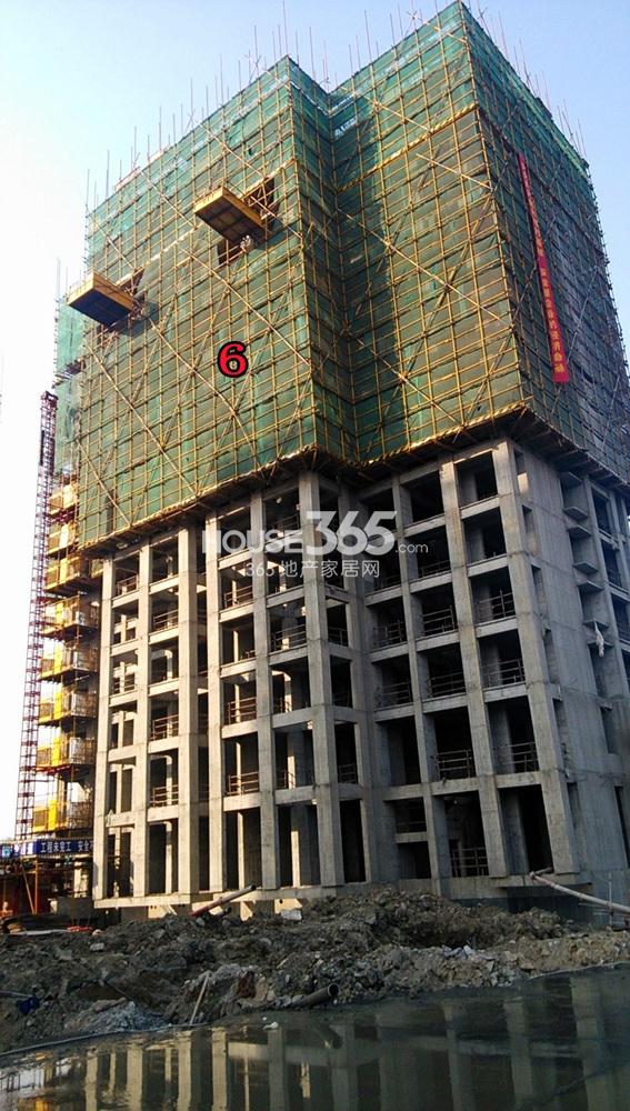 2013年12月中旬玲珑府实景--6号楼