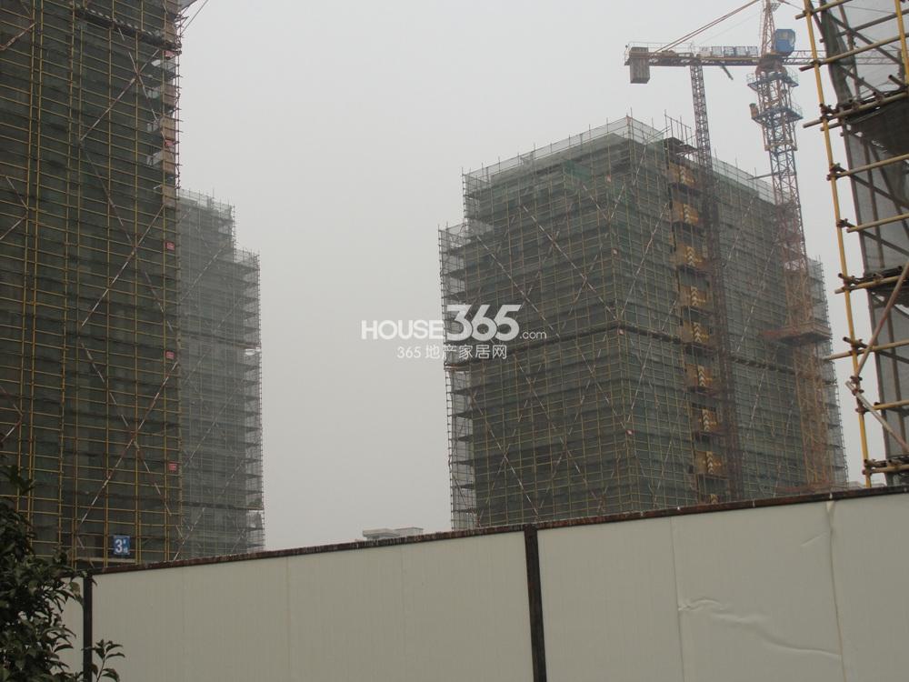 2013年12月底武林外滩项目工地实景
