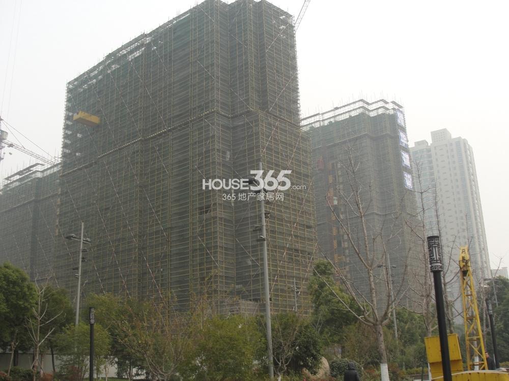 2013年12月底武林外滩项目工地实景