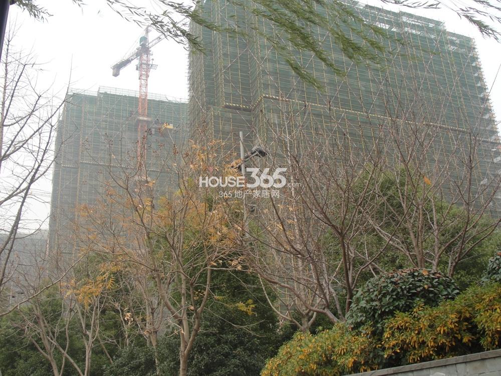 2013年12月底武林外滩项目工地实景
