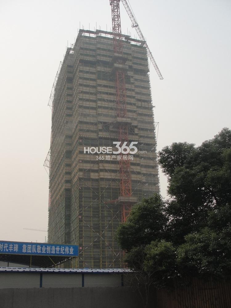 2013年12月底武林外滩项目工地实景