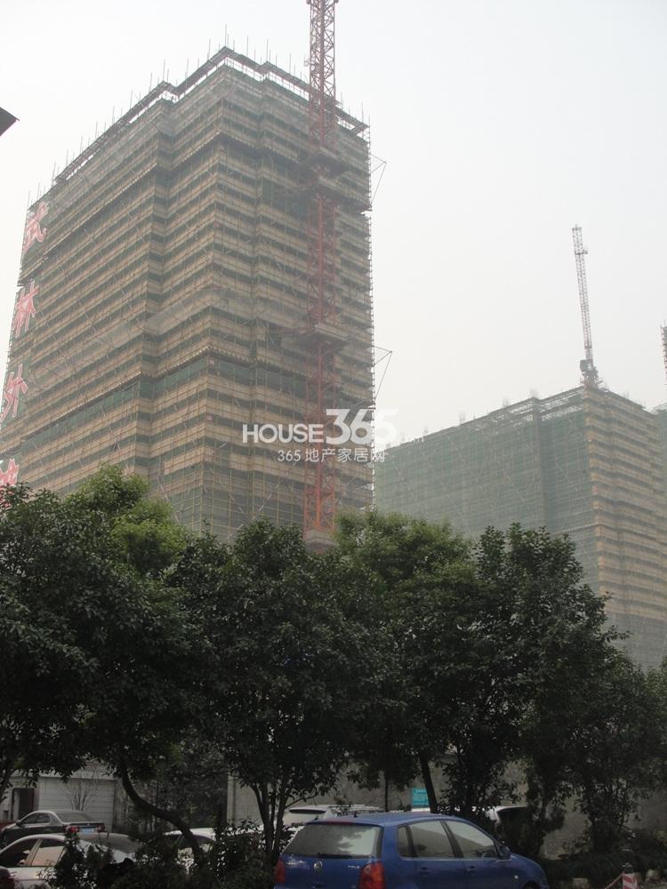 2013年12月底武林外滩项目工地实景