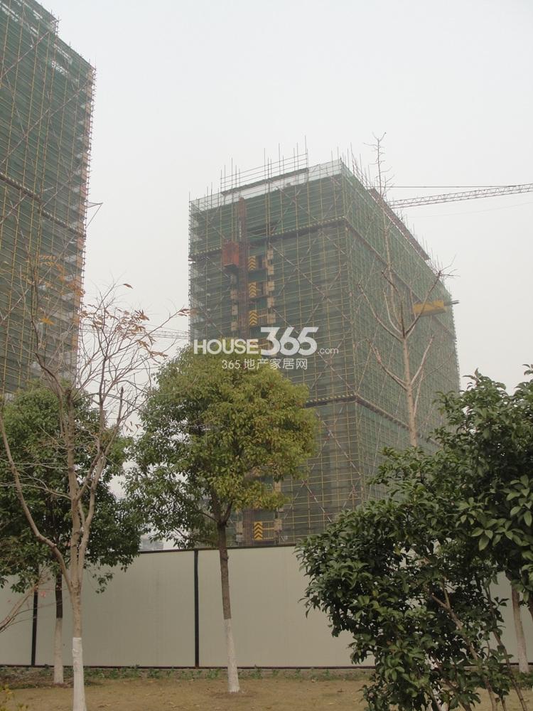 2013年12月底武林外滩项目工地实景