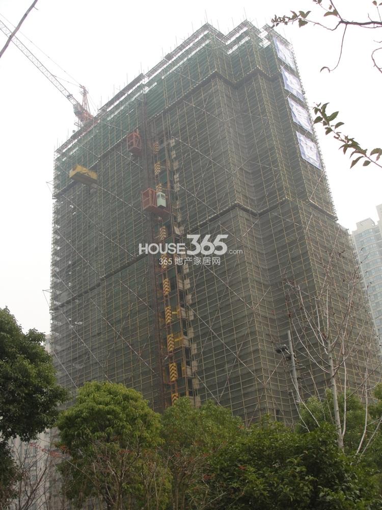 2013年12月底武林外滩项目工地实景