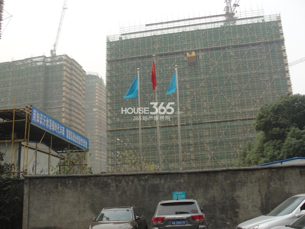 2013年12月底武林外滩项目工地实景