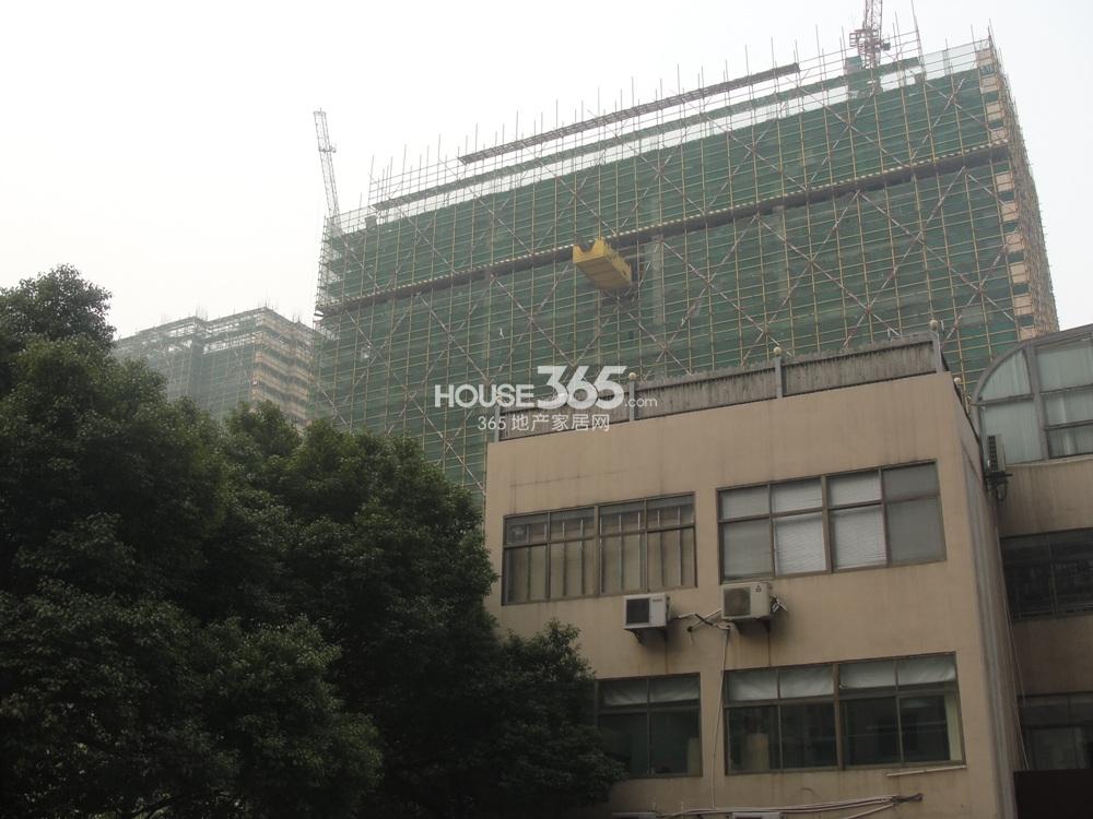 2013年12月底武林外滩项目工地实景