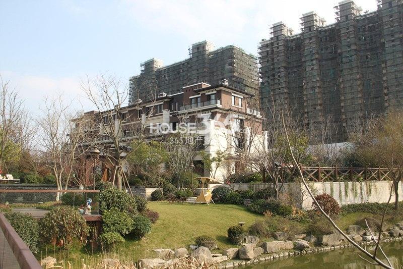 龙湖名景台排屋实景图 （2014.2.11摄）