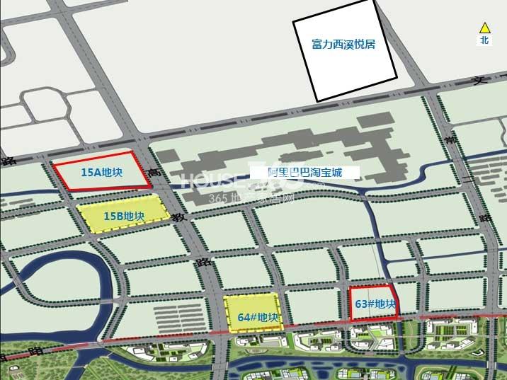 富力西溪悦居位置图
