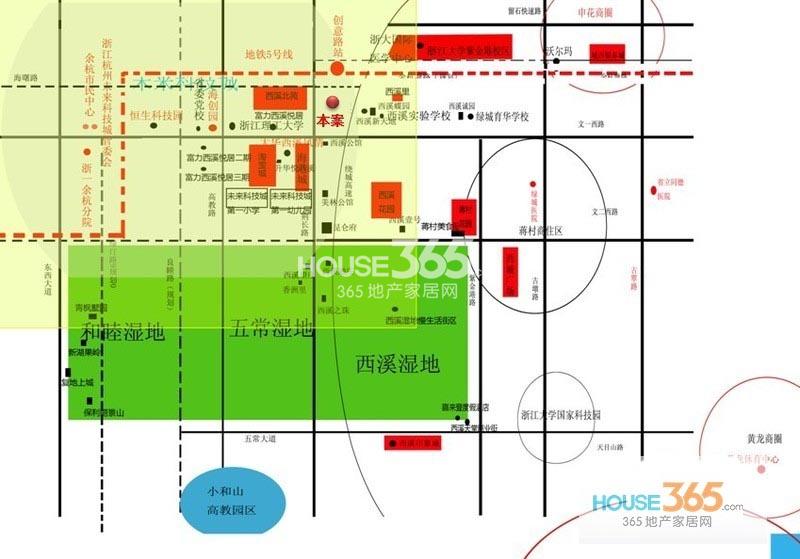 盛奥西溪铭座周边交通配套