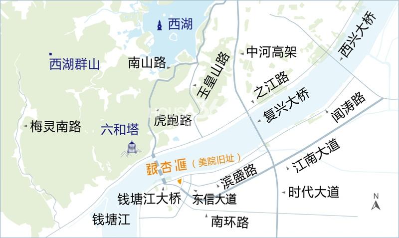 银杏汇交通图