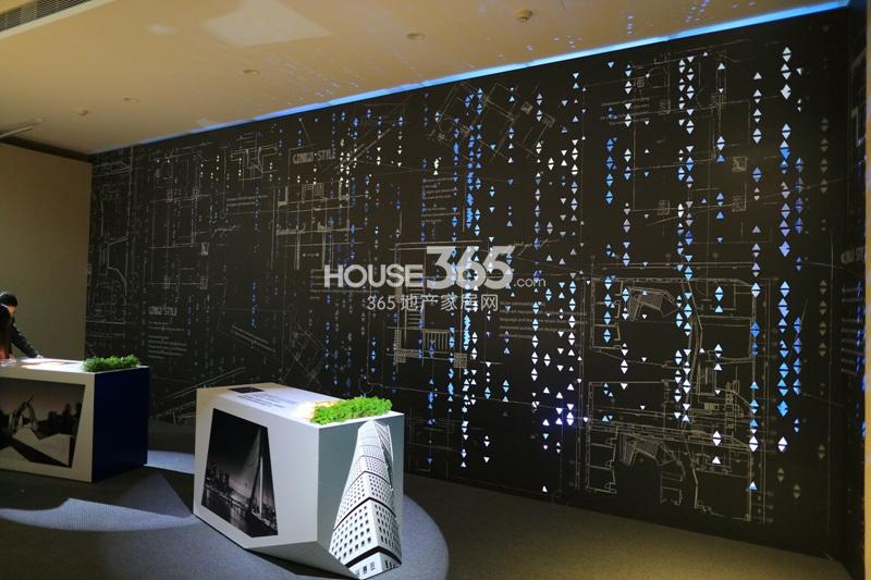 银杏汇售楼处展示区实景